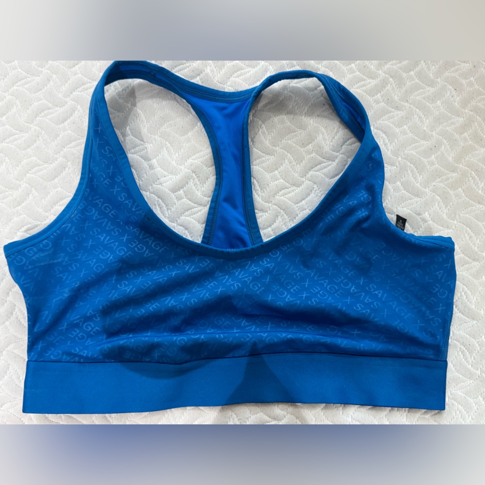 Savage X Fenty Vibrant Blue Sports Bra